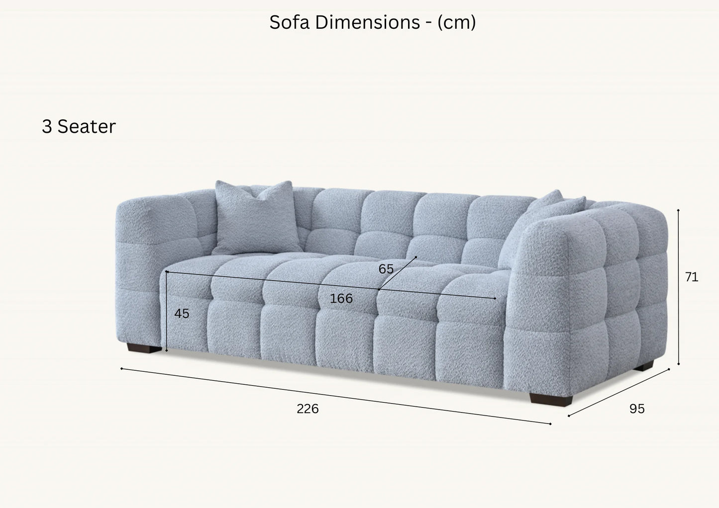 Aluxo Tribeca Sofa Range Complete Set