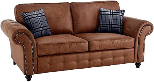 Oakland 3+1+1 Sofa Set Tan