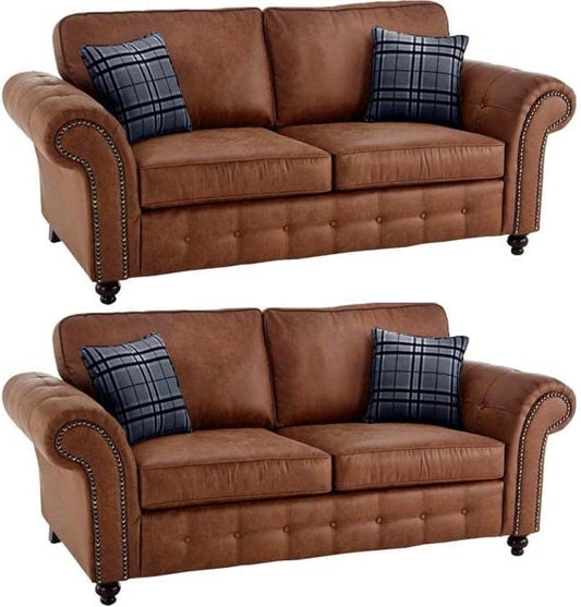 Oakland 3+2 Sofa Tan