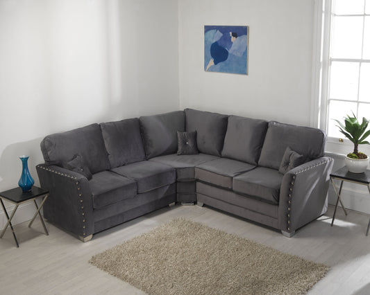 Essex Plush Velvet Corner