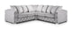 Paris chesterfield Large corner sofa
