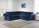 Oxford corner sofa blue Scatter Back